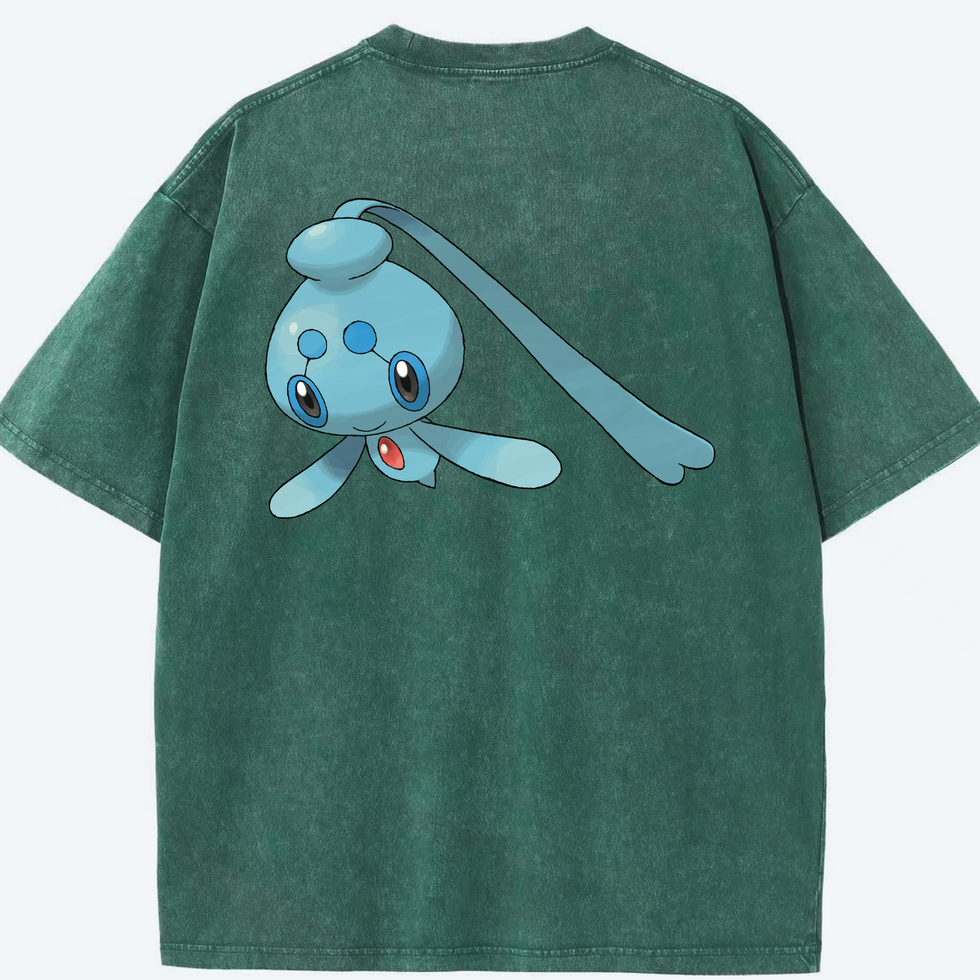 （画像用） ポケットモンスター Pokémon 綿100% ヴィンテージ風 半袖Tシャツ（背面プリント）